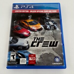 The Crew Limited Edition Racing Video Game PS4‎ Ubisoft